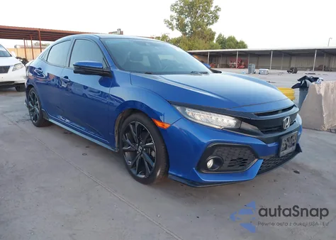 2018 Honda Civic Sport Touring z USA, uszkodzony, nr VIN SHHFK7H93JU210447